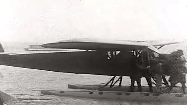 RCAF Fairchild FC-2 floatplane in Vancouver 1928 a...