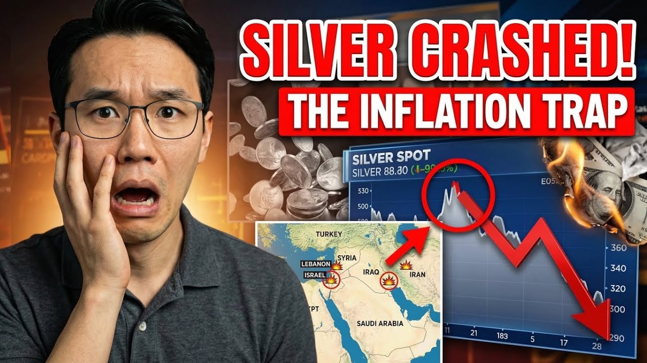 Silver COLLAPSE Amid Middle East Crisis: The Inflation Trap Investors Missed