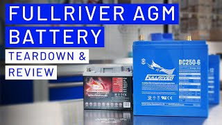 Fullriver Battery: What makes them the best AGM battery? TEARDOWN   REVIEW!