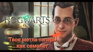 Hogwarts Legacy Алби Уикс полностью улучшил мне метлу