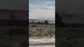 Wildfire shuts down State Route 36 west of Eureka; second fire ignites on Maple Mountain
