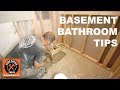 How to Install a Basement Bathroom (Awesome Quick Tips) -- by Home Repair Tutor