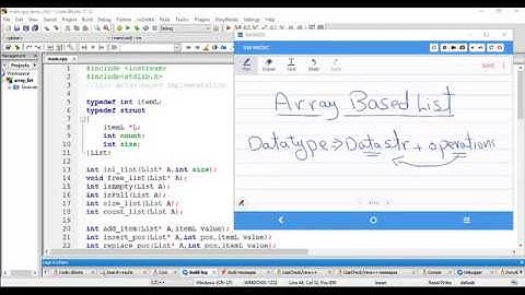 Data Structures - Array Based List