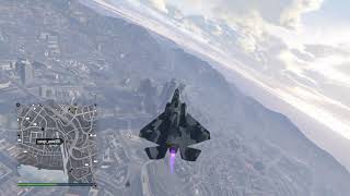 F-160 Raiju Stealth Kills \& Dogfights - GTA Online