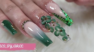 Chisel Nails 💅 Art 2 IN 1!! Acrylic & Dipping (Short Video)