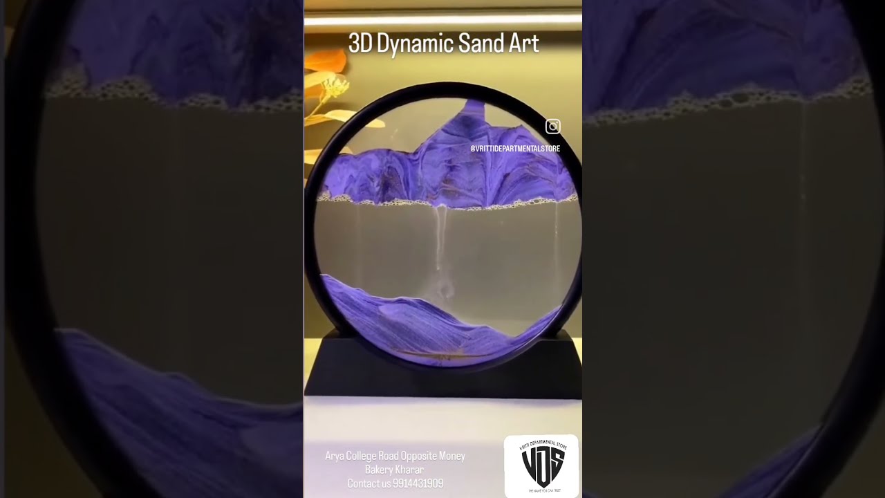 3D Dynamic Sand Art To Enhance Your Home Decor Kharar Mohali Homedecor