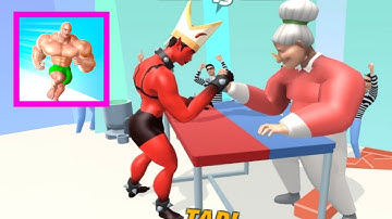 Muscle Rush - All levels (61-65) Gameplay - Android iOS Games