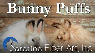 Needle Felted Bunny Puff Tutorial