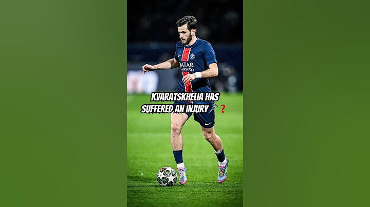 Kvaratskhelia has suffered an injury🩼#football #psg #inter #championsleague