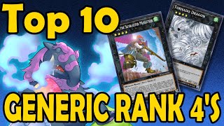 Top 10 NonArchetypal Rank 4 Monsters