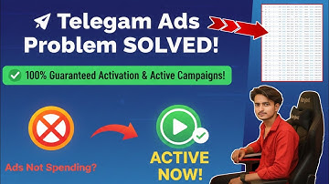 Telegram Ads Problem SOLVED! ✅ Ads Not Spending Issue Fix | Activation & Active Campaigns? #telegram
