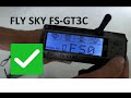 FlySky FS-GT3C test 3CH 2.4 GHz