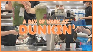 [vlog#0] A Day of Work at Dunkin // 返parttime日常