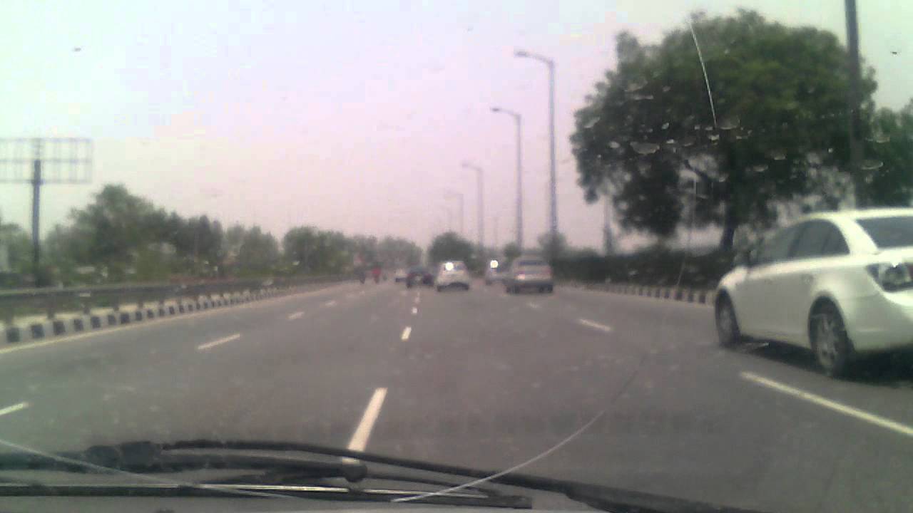 Delhi Chandigarh Highway What a highway - YouTube