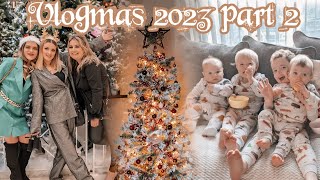 VLOGMAS 2023 | Seeing santa, last playgroup of the year and Christmas drinks!