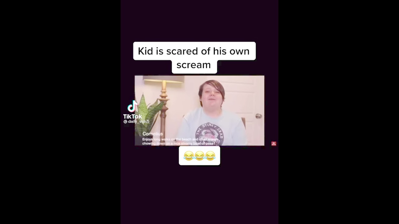 What happens when your afraid of your own scream YouTube