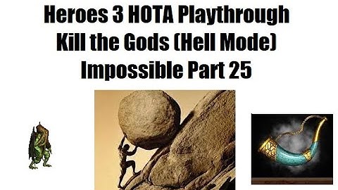 Heroes 3 HOTA Playthrough: Kill the Gods (Hell Mode) Impossible Part 25
