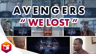 Marvel Studios&#39; Avengers Endgame | &quot;We Lost&quot; Featurette - Reaction Mashup