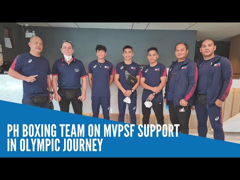 PH boxing team on MVPSF support in Olympic journey