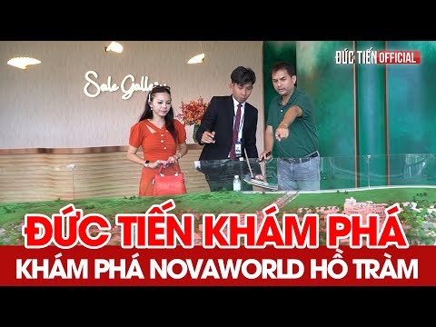 Video Đức Tiến lần đầu đi Nova World Hồ Tràm bất ngờ với... - youtube