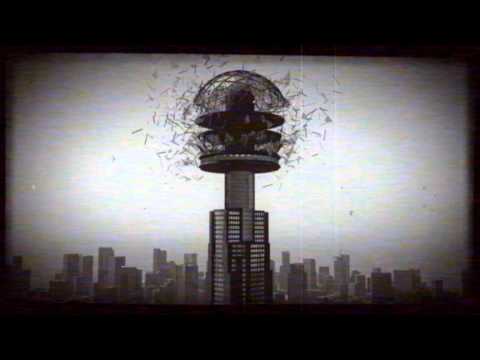 City kit Cinema 4D. Tower Explosion with random effector.