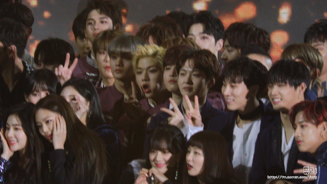 180125 워너원(Wanna One) 강다니엘 - ending+포토타임 (제27회 하이원 서울가요대상)