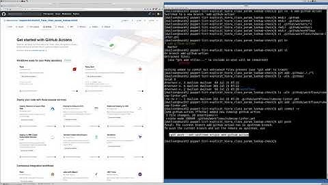 Add a GitHub Action to run rubocop over your code.