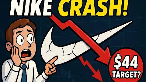 Nike Stock CRASH! The Bottom is NOT In! My $44 Price Target for NKE