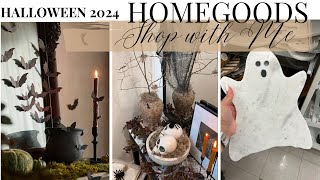 *NEW* HOMEGOODS SHOP WITH ME | DESIGNER LOOK FOR LESS | HALLOWEEN DECOR 2024