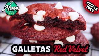 LA RECETA DE GALLETAS RED VELVET MÁS FÁCIL QUE ENCONTRARÁS | Muve Flavors screenshot 5