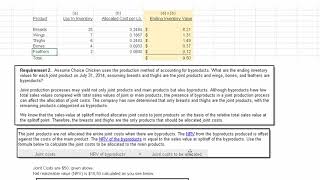 Joint Cost Allocation Illustration