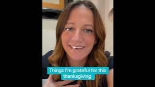 I’m thankful for the experiences God gave me on this planet. 