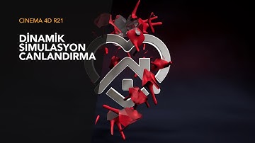 Cinema 4D R21 Corona Virus Dynamic Simulation I