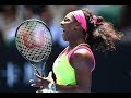 Serena Williams vs Madison Keys AO 2015 Highlights