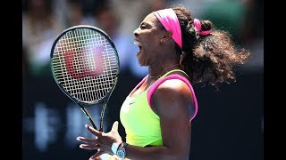 Serena Williams vs Madison Keys AO 2015 Highlights