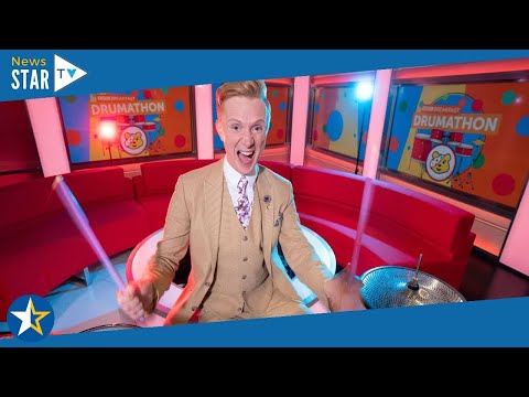 BBC Breakfast weatherman Owain Wyn Evans pumping iron to build up 'dainty arms' for drumathon