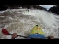 Ecuador whitewater kayaking in the anzu river