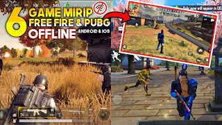 TOP 6 GAME MIRIP FREE FIRE & PUBG OFFLINE | BATTLE ROYALE ANDROID OFFLINE TERBAIK 2021 screenshot 5
