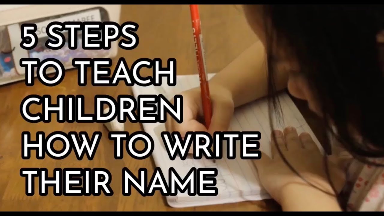 how-to-teach-a-child-to-write-a-4-year-old-can-write-her-name-youtube