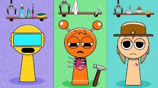 Incredibox Sprunki Rescue Garnold, Oren, Tunner