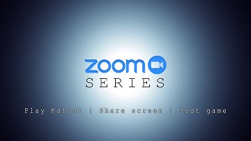 How to play a quiz on Zoom | How to play Kahoot on zoom