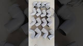 88.7deg 4 cav PPMD elbow pipe fitting dn 50 mold hot runner system H13 steel