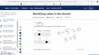 KA Identifying Values in the Domain