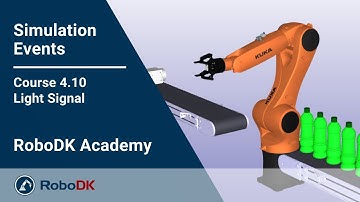 Light Signal - Course 4.10 - RoboDK Academy