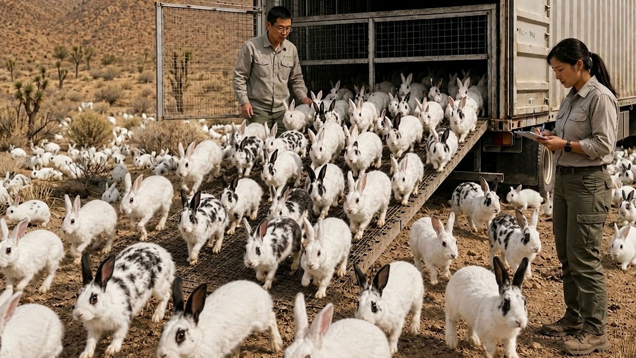 China Released Millions Of Rabbits Into The Desert — And They Created ...