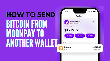 How To Send Bitcoin From Moonpay To Another Wallet - Full Guide - 2025