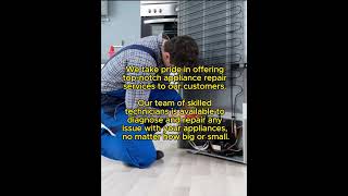 Emergency Appliance Repair Elgin, IL 630 425 4165