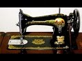 CARA MENYULAP MESIN JAHIT MANUAL MENJADI  MESIN BORDIR | embroidary with vintage sewing machine