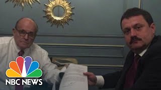 Giuliani Linked To Accused Russian Agent While Digging For Dirt On Hunter Biden | NBC News NOW