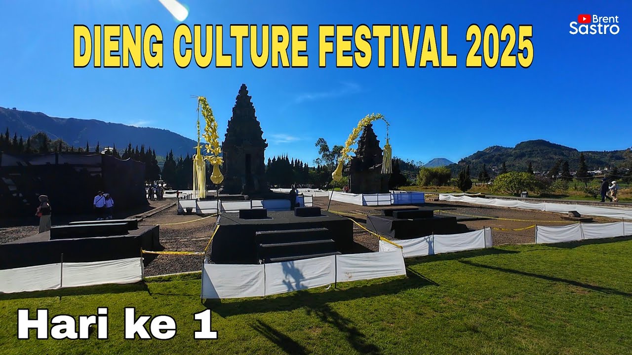 DIENG CULTURE FESTIVAL 2025 HARI KE 1
